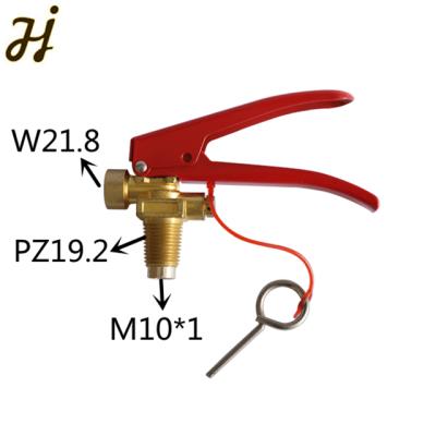 China Brass 19.2 PZ INTAKE CO2 Fire Extinguisher Valve for sale