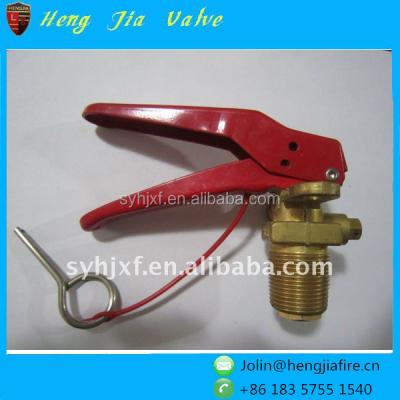 China PZ 27.8 thread brass valve for CO2 cylinder for sale