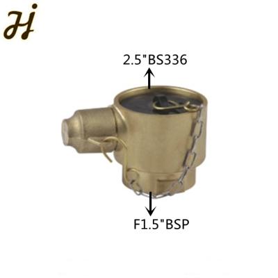 China 2 Inch BSP Female Brass Inlet Thread Adapter For Fire Hydrant Valve for sale