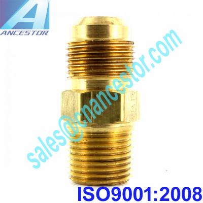 China Forge Plumbing Material Brass Nipple Fittings for sale