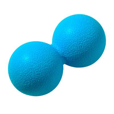 China Portable Fitness Relaxation Pain Relieve Lacrosse Pilates Yoga Gym Body Exercise Band Peanut Massage Ball Set for sale