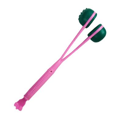 China Portable Fitness Accessories Foot Roller Muscle Relaxing Massage Stick Plastic Muscle Roll Stick for sale