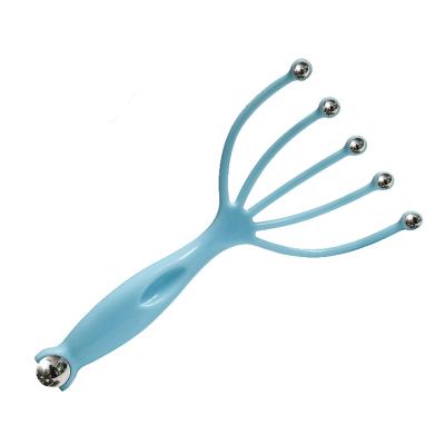 China Octopus Handheld High Frequency Multi Dimension Spider Finger 5silicone Electric Vibrating Head Tools Scalp Massage for sale