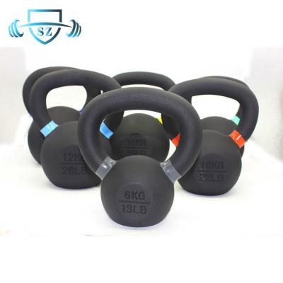 China Universal Weightlifting Cast Iron Home Gym Kettlebell for sale