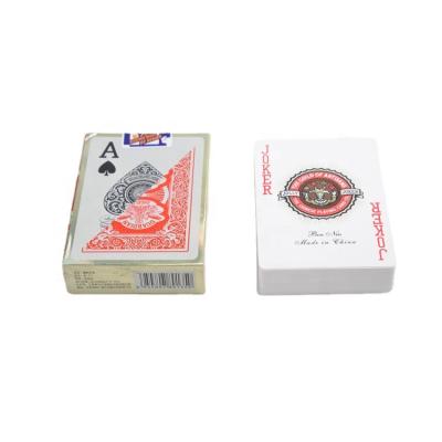 China Fashionable Ready To Double Side Printing Cheap Waterproof Plastic Playing Poker Cards for sale