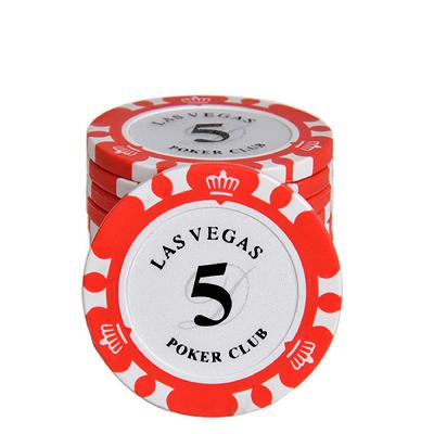 China Clay Cheap Playing Card Chip Mahjong Chess Piece Reward Poker Chips Casino from Clay&metal for sale