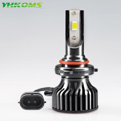 China YHKOMS H4 H7 LED 9006 HB4 A3 (8V1) Mini Canbus 3000K 4300K ​​6000K 8000K Car Headlight Bulb 16000LM 72W H1 H11 Auto Fog Light 9005 for sale