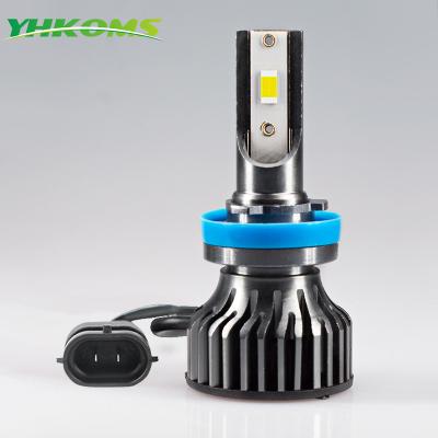 China YHKOMS H4 Led Headlight LED Bulb For Car Fog Light Bulb H1 H3 H7 LED H11 9005 9006 Lamps 4300K/6500K A3(HB3 HB4 20000LM 12V Diode 8V1 for sale