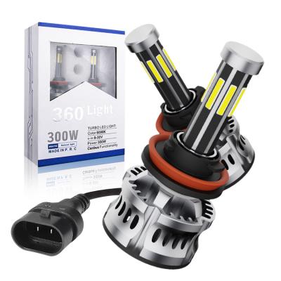 China YHKOMS Aluminum super bright X8 led luz H4 led headlight bulb H11, led H7 110W luz led headlight lux led Para automobiles for sale