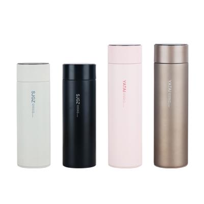 China Various Casual Promotional Goods Using Cheap Desktop Bottle Water Bottles Sports Applicable For Boiling Water Stainless Steel Rise for sale