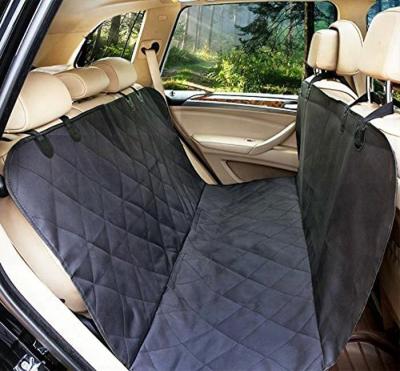 China Sustainable Luxury Dog Car Seat Cover With Side Flaps And Seat Anchors for sale