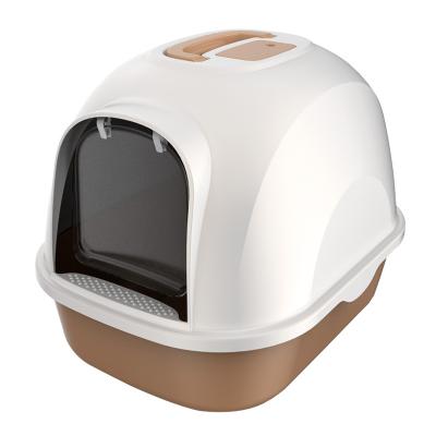 China Sustainable Cat Toilet Training Kit Cat Box Toilet for sale