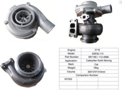 China Caterpillar Truck, Earth Moving S2ESL113 Turbo 167303 0r7185 for sale