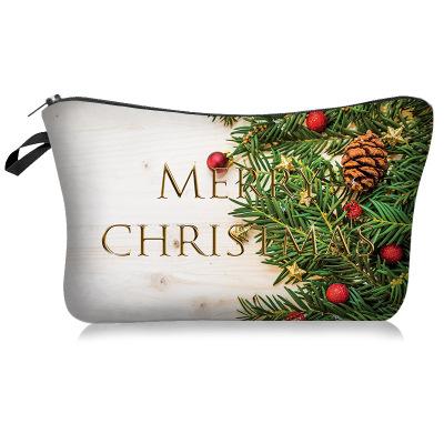 China 2020 Chrisma Hot-selling comfortable custom 3D printing personalized travel cosmetic bag toiletry bag makeup bag for sale