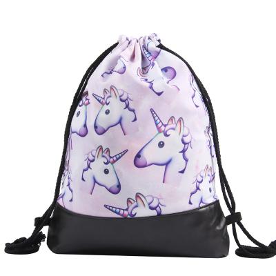 China Fashion 2018 Teens Backpack For Girls Unicorn Backpack Unicorn Travel Backpack School Pink for sale