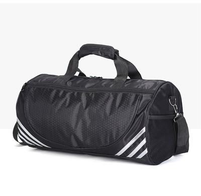 China Preppy Custom Wholesale Custom Fitness Handbag Sports Style Gym Bag Large Capacity Casual Waterproof Nylon Duffel Bag for sale