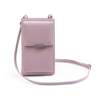 China New Women Wallet Bag Promotional Waterproof Card Bag PU Ladies Multifunctional Phone Shopping Bag for sale