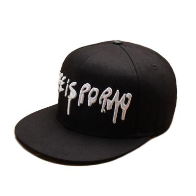 China Custom Plain Men's White Hat Embroidery Snapback Sports Hats Basketball Snap Back Hats Customize Snapback for sale