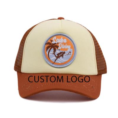 China COMMON High Quality Women's Blank Mesh Baseball Gorra Custom 3D Embroidery Patch Vintage Distressed Trucker Hat Cap Wholesale for sale