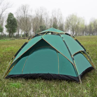 China Diagonal Tying Type Picnic Tent Camping Tent Nature Waterproof Outdoor Automatic Rise Noise for sale