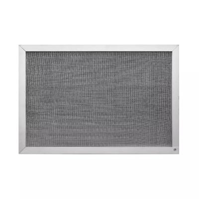 China Washable Flat Nylon Mesh HVAC G3 Panel Air Filters Aluminum Frame for sale