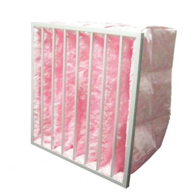 China HVAC Facilities fiberglass F7 Dust Collector Filters Medium Efficiency for sale