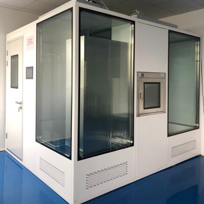 China Van de Filterdownflow van HVAC HEPA de Laminaire Stroom ISO 8 Prefabcleanroom Te koop