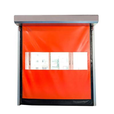 China Zipper Design Self Repair 1.2mm PVC Roll Up Doors for sale