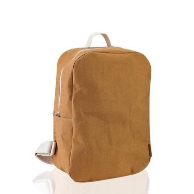 China Custom Backpack Eco Friendly Washable Paper Daily Backpack Waterproof Recycle Backpack EXW Shanghai for sale