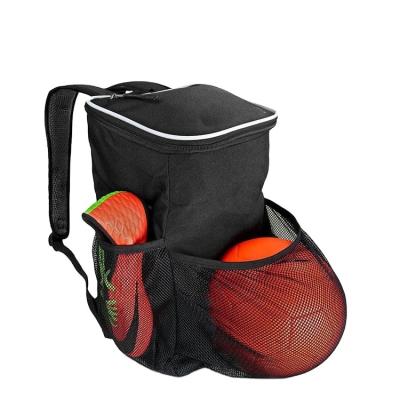 China Waterproof Custom Football Boot Bag With Mesh Ball Holder With Football Shoe Compartment for sale