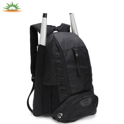 China High Quality Luxury Executive Style Baseball Backpack With Large Opening Compartment For Helmet Shoes Cloths Gloves for sale