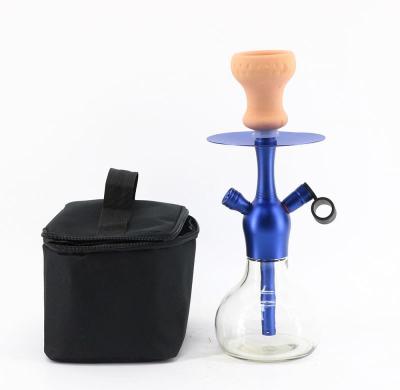 China Cloth Personalized Custom Glass Hookah Bag Small Hukka Shisha Packaging Box For Turkey Market for sale