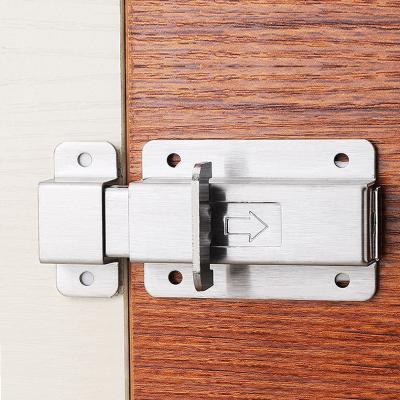 China Modern Good Quality Stainless Steel Toilet Door Lock Indicator Bolt for sale