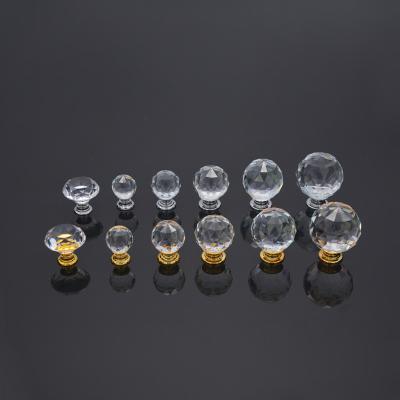 China Best Price Contemporary Style Home Decoration Popular High Quality Round Ball Crystal Drawer Knob for sale