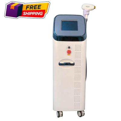 China Free Shipping 2021 Acne Treatment Permanent 808nm Diode Laser Hair Removal Machine For Beauty Salon Equipment for sale