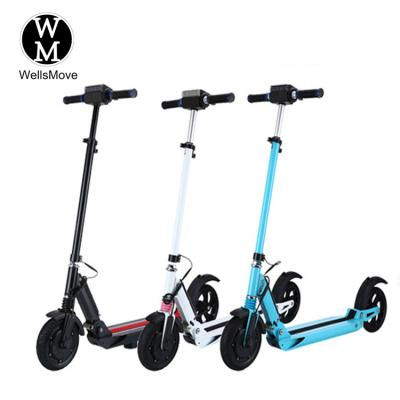 China Unisex Lightweight Easy Folding 250w 25km/h Electric Scooter for sale