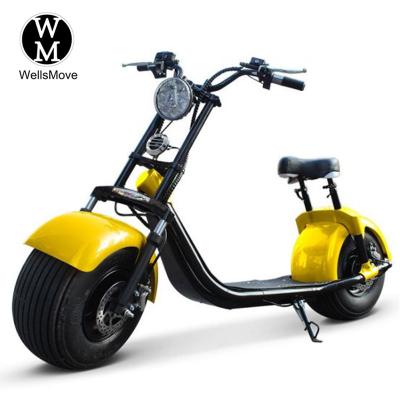 China Bluetooth speaker +led lights electric scooter 1500w citycoco scooter for sale