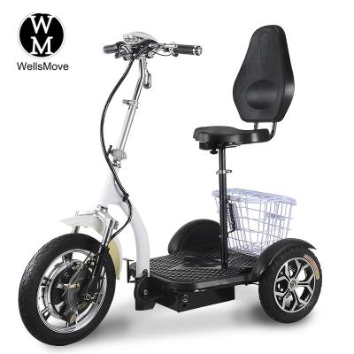 China Forwarder/backwarder adjust new design new desgin 3 wheel full punch mobility tricycle scooter 500w for sale