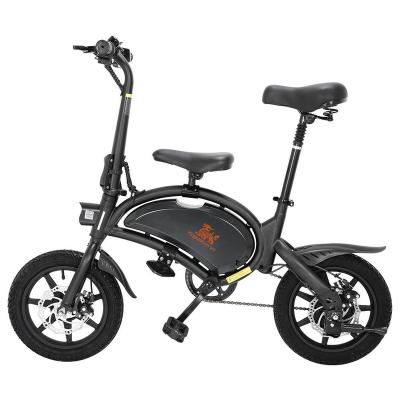 China New Iron EU Stock Kids Original Kugoo Kirin B2/V1 Free Seat Folding Electric Bike Scooter 400W - 45km/h for sale