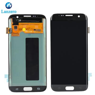 China LCD Screen For Samsung S7 Edge Gold Original LCD Display Replacement For Samsung S7 Edge S7 Edge for sale