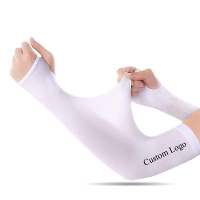 China Logo Gifts High Quality Cooling Cycling Breathable Promotional Custom Arm Sleeve UV Protection for sale