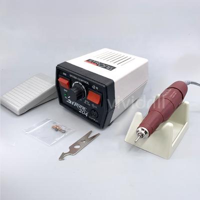 China 204 102LN 65W Manicure Machine Electric Drill Plastic Strong Professional Nail 45000rpm 65w for sale