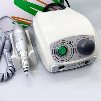 China Lightweight vividrill 106 micromotor high speed handpiece strong nail drill machine for sale