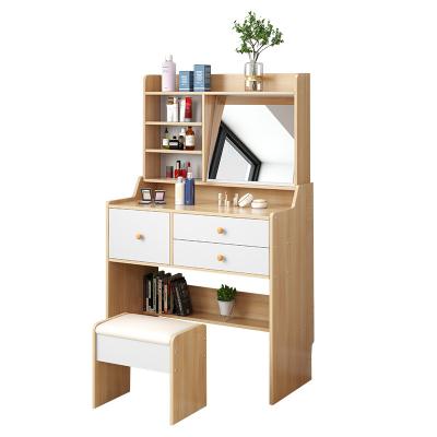 China High Quality White Storage Dressing Table Makeup Vanity Table for sale