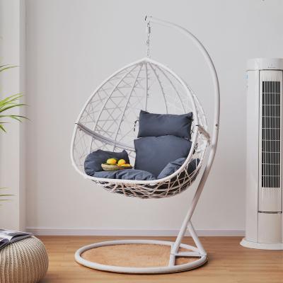 China Contemporary Egg Chair Swing Hammock Chair Swing Outdoor Swing Chair With Stand for sale