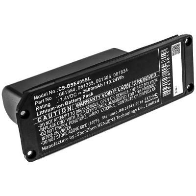 China Consumer Electronics Speaker Battery for BOSE Soundlink mini, SoundLink mini one 7.4V/mA 413295, 061384 061385 061386 061834 for sale