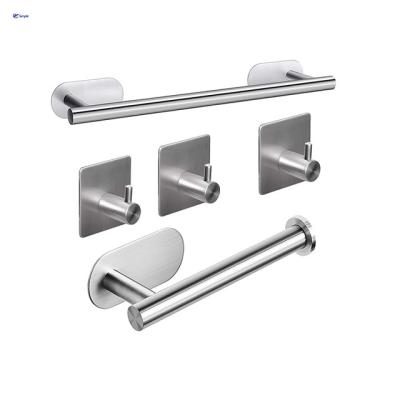 China Viable Factory Wholesale High Quality Bathroom Accessories Set Towel Rack Bathroom Set for sale