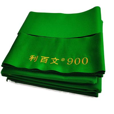 China Hot sale pool table felt for snooker table cloth nylon 12FT billiard with bed and cushion cloth for sale