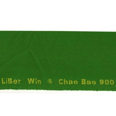 China BILLIARD TABLE Tournament Liberwin 900 chaobao wool napping cloth for 12FT pool table with bed and cushion for sale