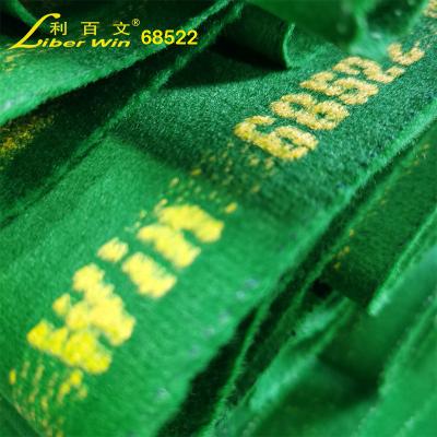 China Wool+Nylon Chinese Manufacture Supply Liberwin 68522 Billiard Table Cloth With High Quality Suitable For High Grade Club And Player Felt for sale